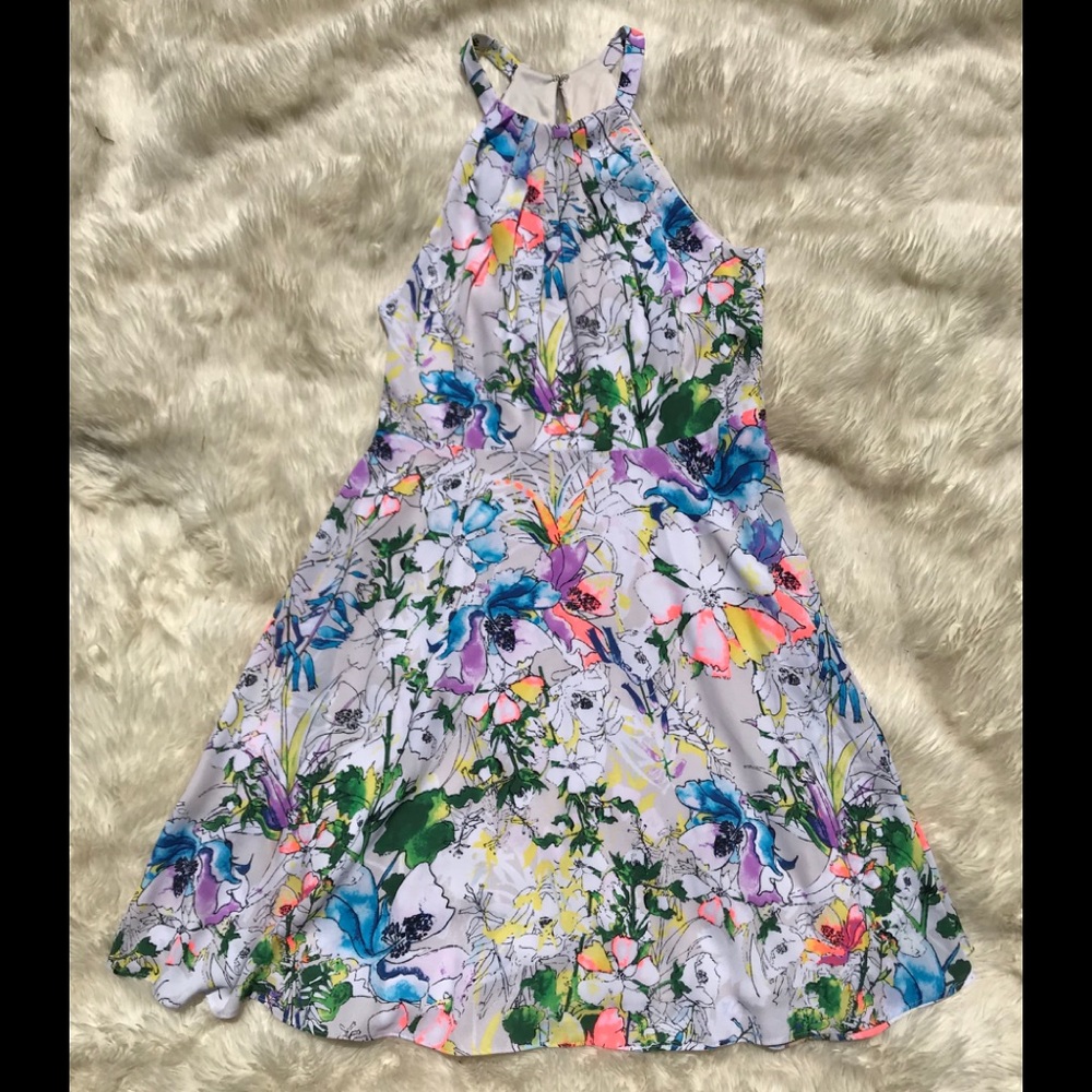 Express Floral Sleeveless Sundress